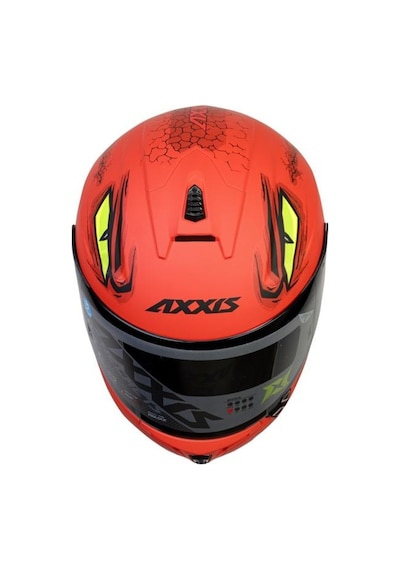 Axxıs Draken Forza A5 Matt Red - Full Face Kask