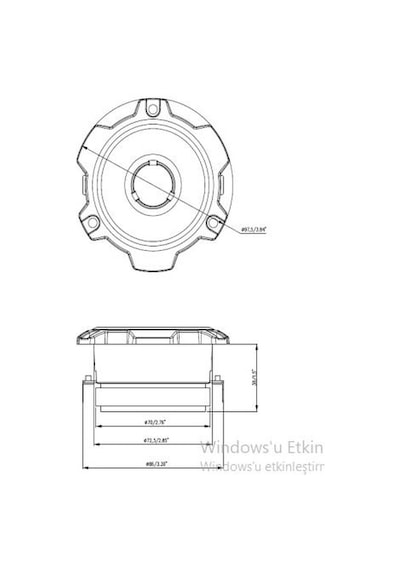 Reiss Audio Rs-ta89 10 Cm Spl Tweeter 6 Ohm 100w Rms 200w Maksimum Güç 2 Adet