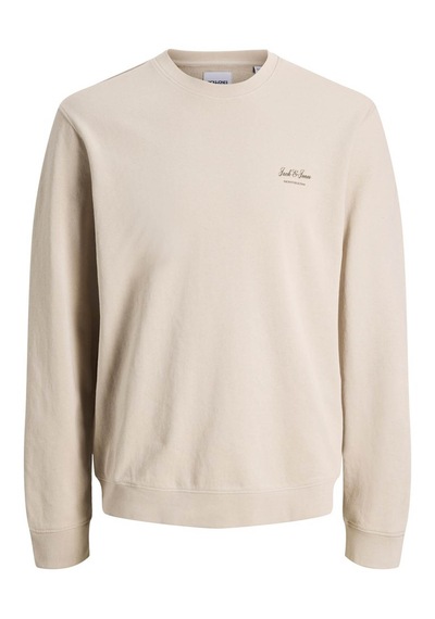Jack & Jones Jjearchıve Graphıc Sweat Crew Neck Noos Ekru Erkek Sweatshirt 12287995