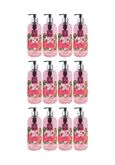 Eyüp Sabri Tuncer Doğal Zeytinyağlı Sıvı Sabun Japon Kiraz Çiçeği 500 Ml X 12 Adet