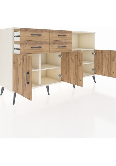 Kronos Konsol 4 Raflı 4 Çekmeceli 4 Kapaklı 176x59x99 Aytaşı-çam Aytaşı-çam Kronos Konsol 4 Raflı 4 Çekmeceli 4 Kapaklı 176x59x99 Aytaşı-çam Aytaşı-çam