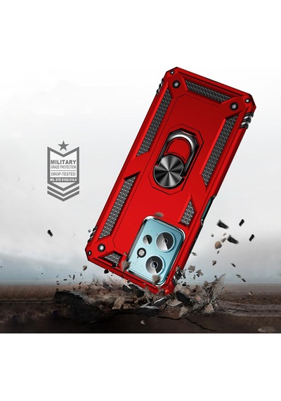 Zore Redmi Note 12 4g Kılıf Nvth Vega Kapak - Kırmızı