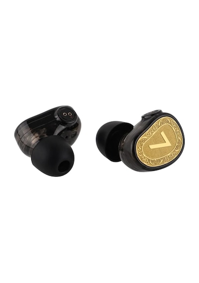 7hz Elua Ultra 10mm + 8mm Çift Dinamik Sürücülü Iem Kulaklık Altın Kulak Içi Kulaklık