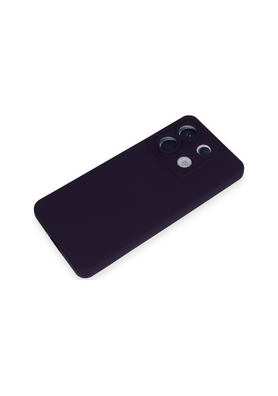 Xiaomi Redmi Note 13 Pro 5g Uyumlu Kılıf Nano İçi Kadife Silikon - Mor