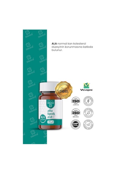 Alfa Lipoik Asit 600 Mg 30 Kapsül