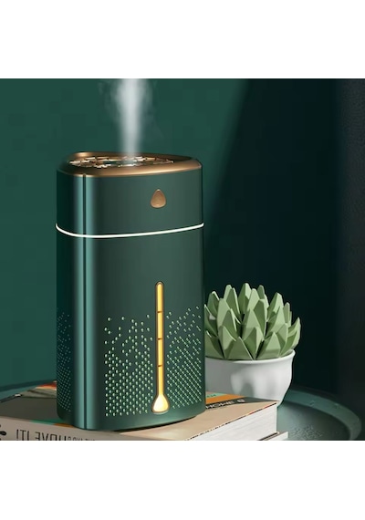 Ultrasonik 1000 Ml Hava Nemlendirici Ortam Nemlendirici Renkli Led Gece Lambası Aroma Difüzörü 001