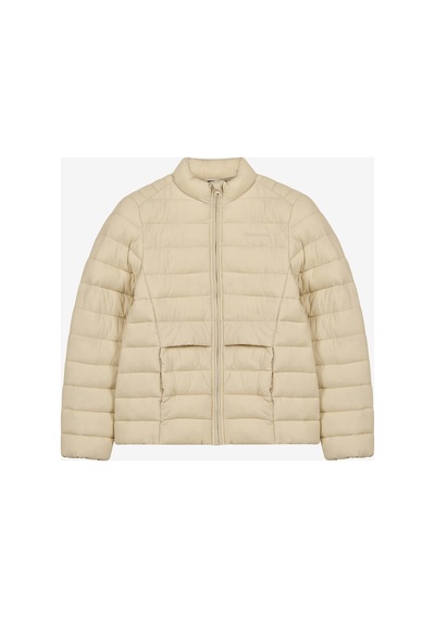 Skechers W Padded Pocket Light Jacket Kadın Bej Mont S2620196-1457