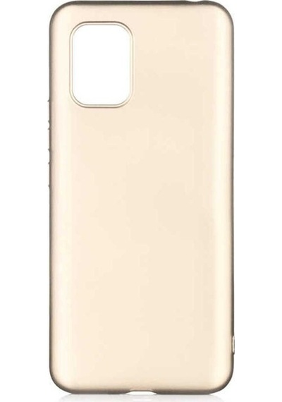 Xiaomi Mi 10 Lite Kılıf Zore Premier Silikon Kapak Gold