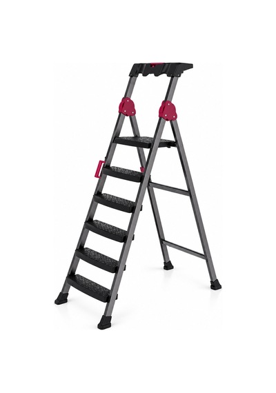 Basamaklı Metal Merdiven 5+1 150 Kg 1 Adet