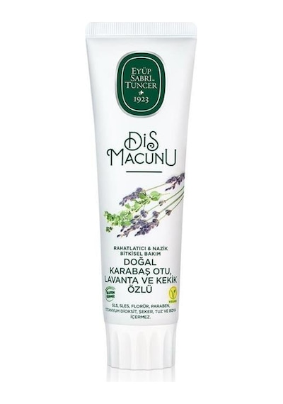 Eyüp Sabri Tuncer Diş Macunu 90ml. Karabaş&lavanta