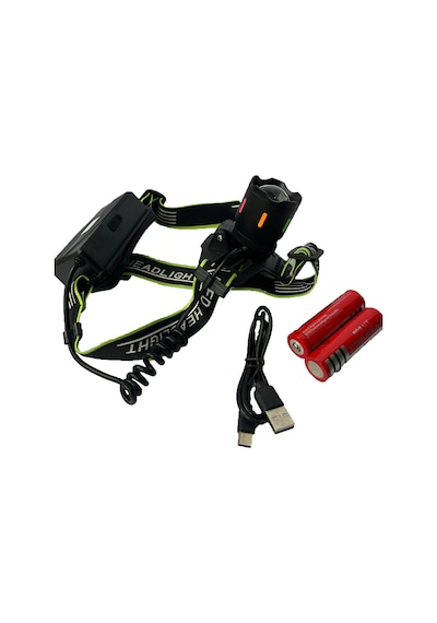 Headlight Jy-903 Şarjlı Led Kafa Lambası, Profesyonel Kafa Feneri Şarjlı, Baş Lambası 20 Watt Beyaz