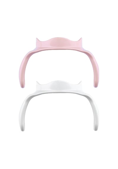 Mamajoo Eğitici Bardak Ve Biberon Kulpu 2'li Powder Pink / Beyaz