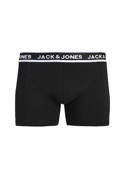 Jack & Jones Erkek 3'lü Boxer Paketi - Way - 12298997 Siyah