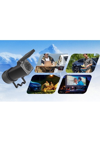 Sgstec Hyundai - Kia V2l Adaptör Priz V2L-1p0m-Hk 3.5 KW