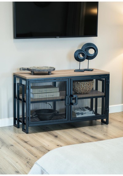 Dekoratif Metal Gövdeli Ahşap Raflı Tv Ünitesi 3 Raflı 2 Kapaklı Tv Sehpası 90 X 30 Cm Televizyon Ünitesi Siyah Dekoratif Metal Gövdeli Ahşap Raflı Tv Ünitesi 3 Raflı 2 Kapaklı Tv Sehpası 90 X 30 Cm Televizyon Ünitesi Siyah