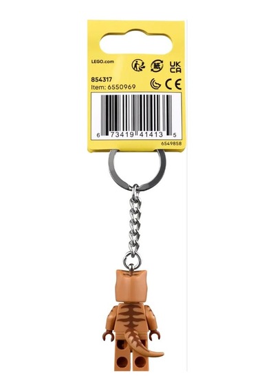 Lego 854317 T. Rex Suit Guy Key Chain