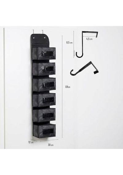Arkası Organizer 8 Katlı Askılı Dolap Içi Ayakkabı Düzenleyici Diğer