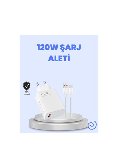 8753tknd 120 Watt Turbo Şarj Cihazı Xiaomi Redmi Note 10 11 12 Uyumlu 893hmng Çok Renkli
