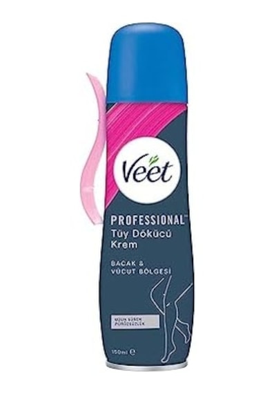 Veet Professional Tüy Dökücü Sprey Krem Hassas Ciltler İçin 150 Ml