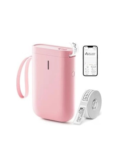 Nıımbot D11 Pembe Termal Taşınabilir Bluetooth Etiket Yazıcısı Kdo