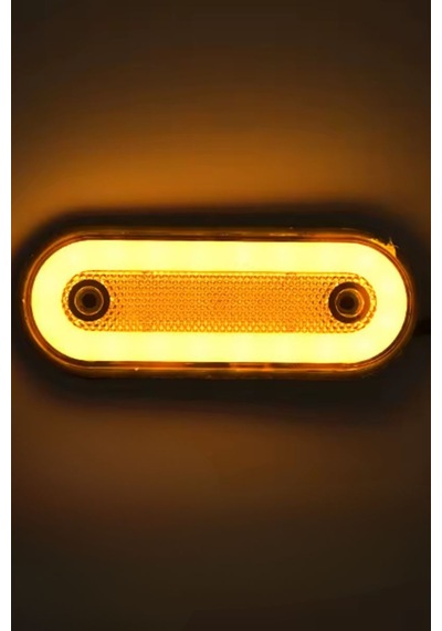 Sarı Led Yan Pozisyon Lambası 12-24v Reflektörlü Park Lambası