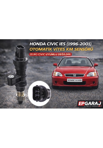 Honda Cıvıc İes 1996 2001 Otomatik Vites Km Sensörü Euro Cıvıc Uyumlu Değildir