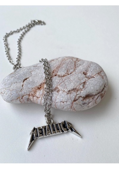 Paytak Moda Metallica Kolye Rock Metal Grup Zincir Kolye Pytkznkly30