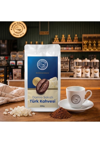 Damla Sakızlı Türk Kahvesi 250gr Hazır