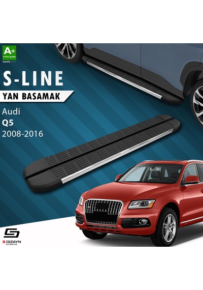 S-dizayn Audi Q5 S-line Krom Yan Basamak 183 Cm 2008-2016