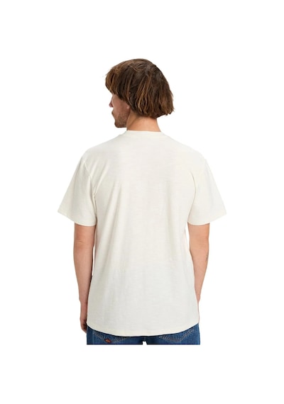 Quıksılver Slub Roundneck Erkek Snow White - Solid T-shırt Eqykt04391-15078 Beyaz