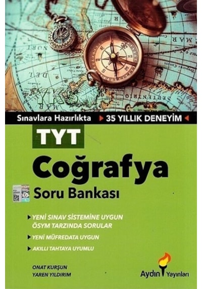 Yks Tyt Coğrafya Soru Bankası - Aydın Yayınları