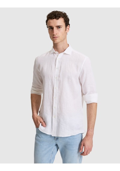 Pierre Cardin Erkek Beyaz Gömlek Desenli 50320945-vr013