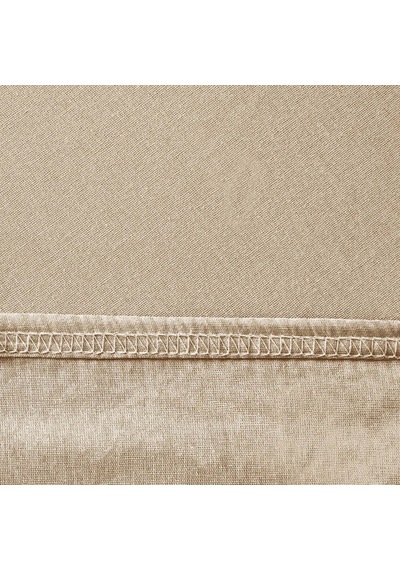 Soft Basic Tek Kişilik Lastikli Çarşaf - Bej - 100x200 Cm Renkli