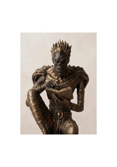 Death Note Ryuk Shinigami Eskitme Bronz Görünümlü Figür - Dekoratif Anime Heykel Biblo