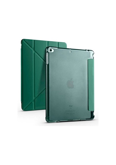 Apple Uyumlu iPad 9.7 2018 Kılıf Zore Tri Folding Smart With Pen Standlı (503995261)