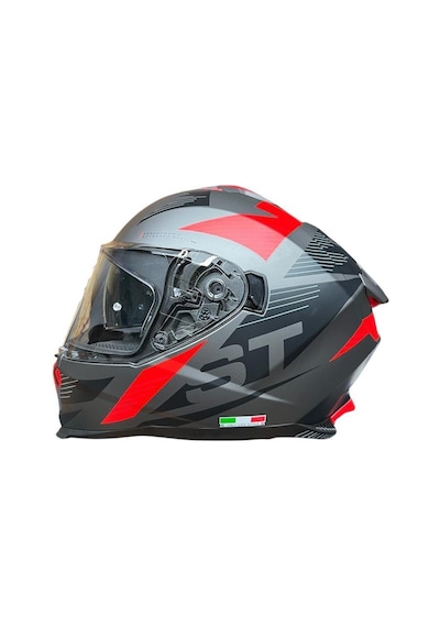 Sway 865 Full Face Güneş Gözlüklü Kapalı Motosiklet Kaskı M Beden Titanium Gri Kırmızı Gri - Kırmızı Sway 865 Full Face Güneş Gözlüklü Kapalı Motosiklet Kaskı M Beden Titanium Gri Kırmızı Gri - Kırmızı