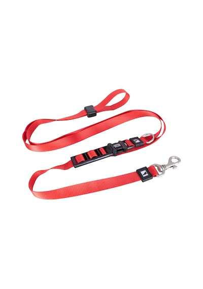 Swissplus Urban Paws Crimson Red Hands-free Ayarlanabilir Köpek Kordonu 20mm Kırmızı