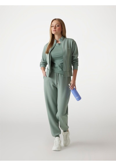 Gelsey Kadın Aktif Regular Fit T-shirt Yeşil
