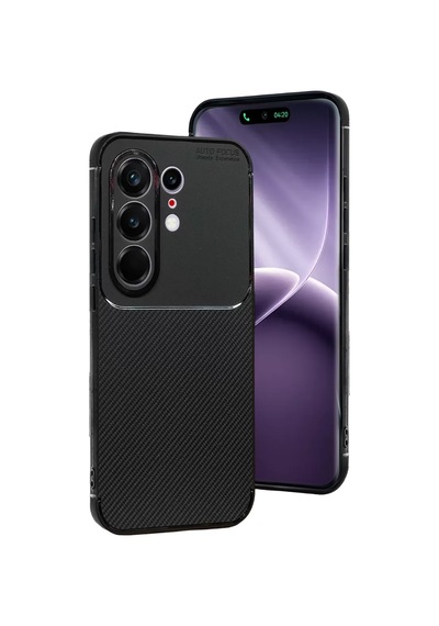 Newface Tecno Camon 50 Pro 5g Auto Focus Karbon Kapak - Siyah