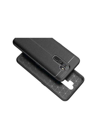 Oppo A5 2020 Kilif Deri Tarzi Niss Silikon Case 415770989