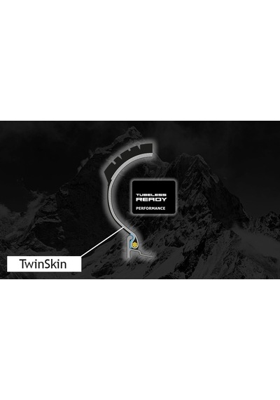 Schwalbe Racing Ralph TwinSkin 29x2.25 Dağ Bisiklet Dış Lastiği Siyah - Yeşil