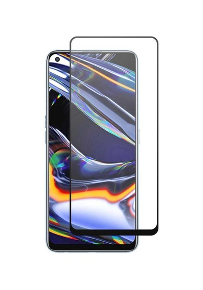 Realme 7 Kenarları Kırılmaya Dayanıklı Cam Ekran Koruyucu Copyt19796