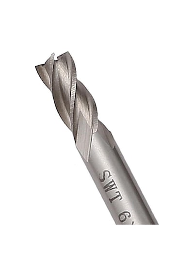 CNC Karbür End Mill HSS Karbür 2mm-6mm Çap Freze Kesici 6 Adet