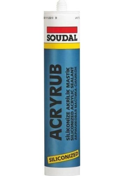 Acryrub Silikonize Mastik 310 Ml Antrasit