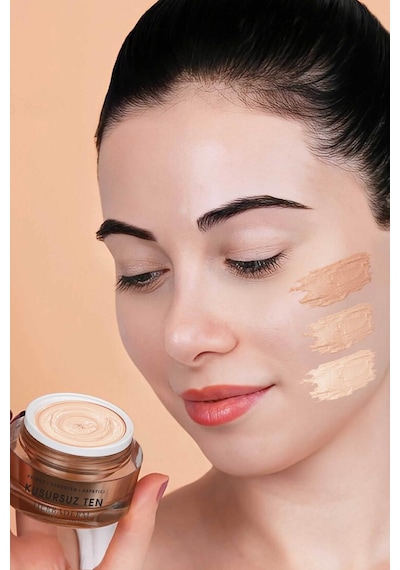Herbaderm Kusursuz Ten Primer Kapatıcı Fondöten Light