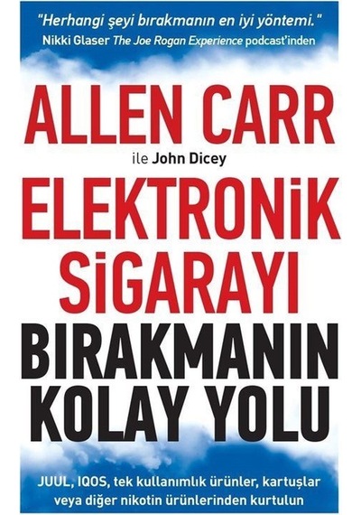 Elektronik Sigarayı Bırakmanın Kolay Yolu - Allen Carr - Butik