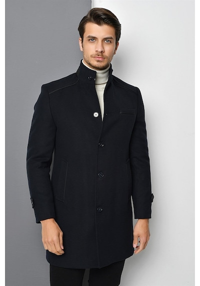 Plt8391 Dewberry Erkek Palto-lacivert Lacivert