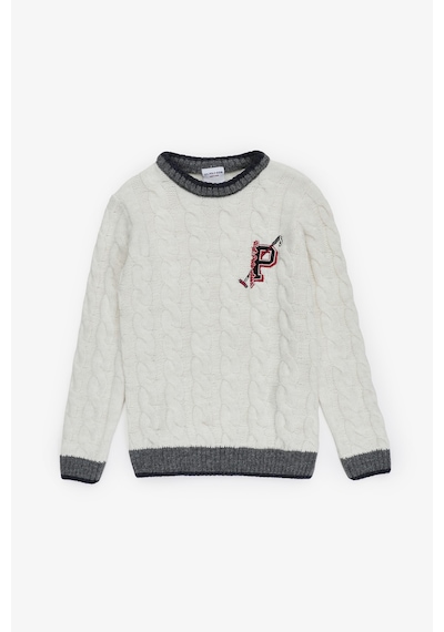 U.S. Polo Assn. Erkek Çocuk Krem Kazak /triko 50315587-vr071