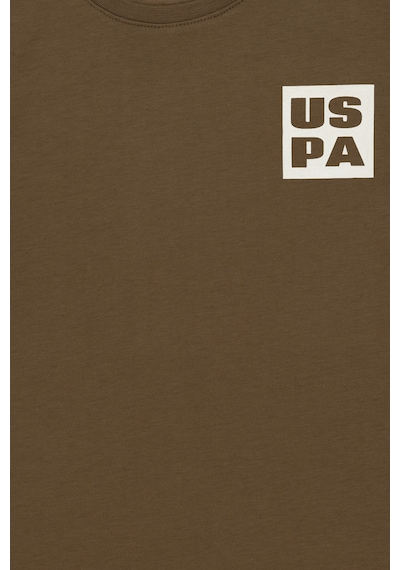 U.S. Polo Assn. Erkek Çocuk Haki Oversize Bisiklet Yaka Tişört 50295447-VR027 U.S. Polo Assn. Erkek Çocuk Haki Oversize Bisiklet Yaka Tişört 50295447-VR027