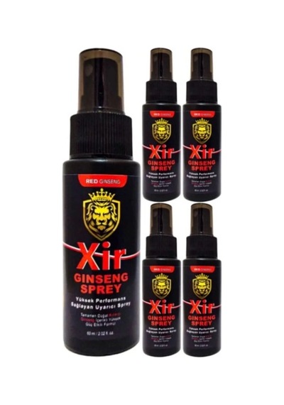 Süper Xir 60 Ml Erkeğe Özel Karışım 5 Adet 3xeffect Sprey
